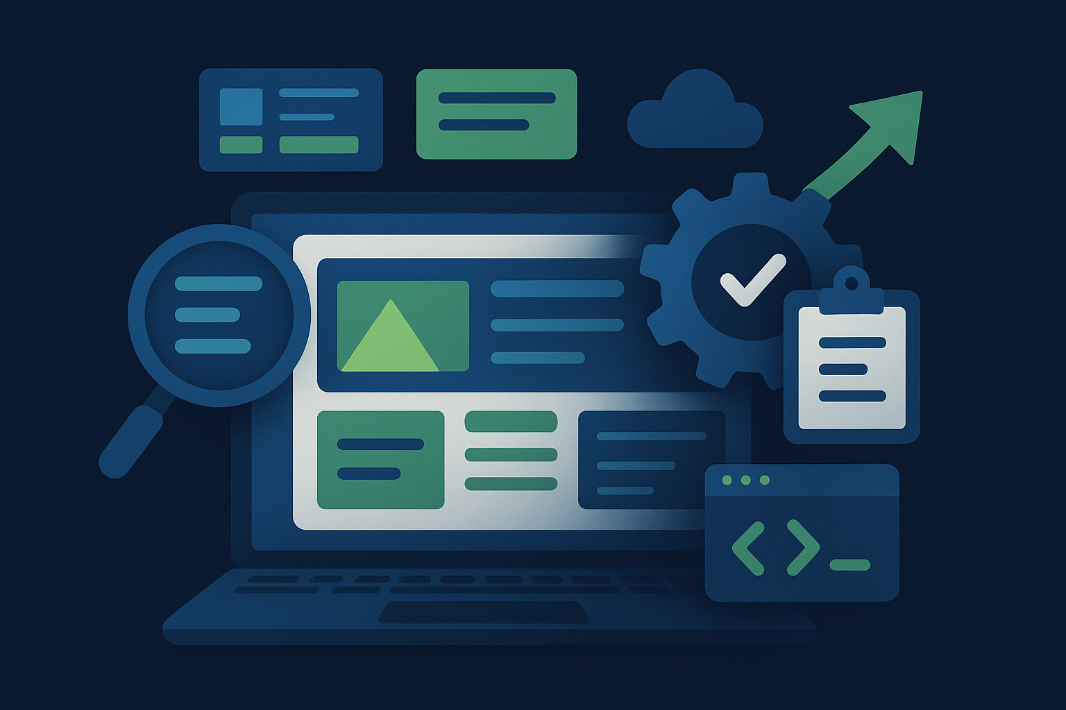 Diagrama de proceso de desarrollo web